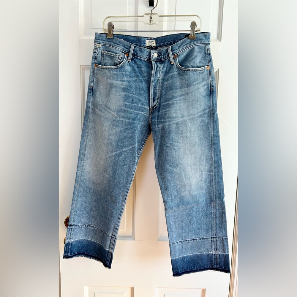 Citizens of Humanity High-Rise Cora Crop Jeans Women’s Size 30